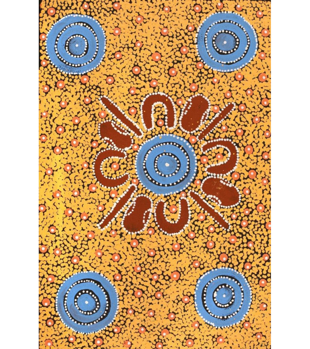 Afreda Nungarrayi Peinture art Aborigène Australie